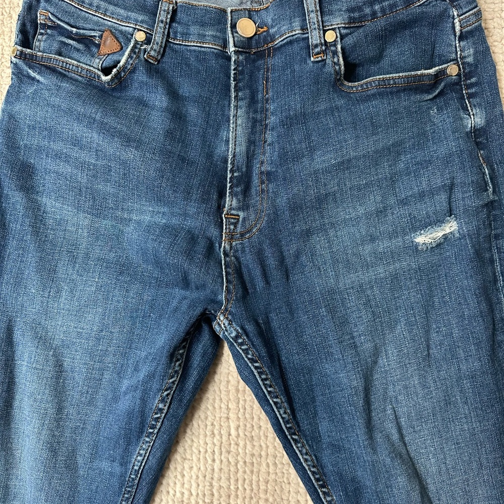 Zara Men’s Stretch Skinny  Fit Jeans Size 34 - Picture 3 of 6